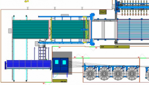 Flexible mesh welding machine